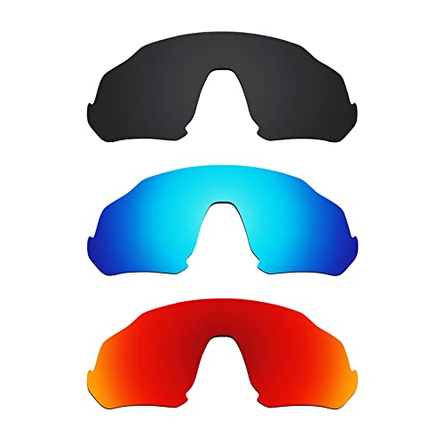 Image of Alphax Polarized Replacement Lenses for Oakley Flight Jacket OO9401 - Options