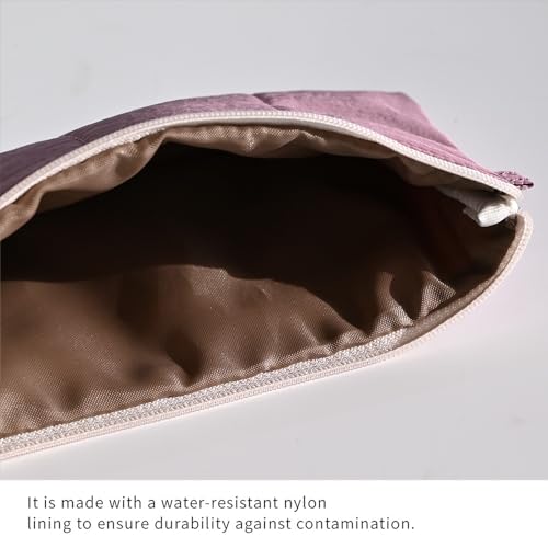 Image of Monolike Archive247 Cushion Pencil Case, 01. Beige - Pencil Pouch, Portable Pencil Bag, Pencil Case, Office Pouch case, Cushion, Soft, Vintage