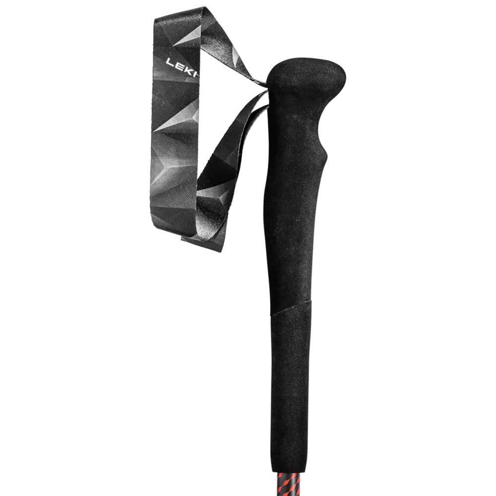 Leki Neotrail FX.One Superlite, rosso acceso/giallo fluo/carbonio naturale