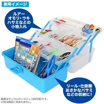 Amazon | SmileShip タックルボックス M ブルー | タカミヤ