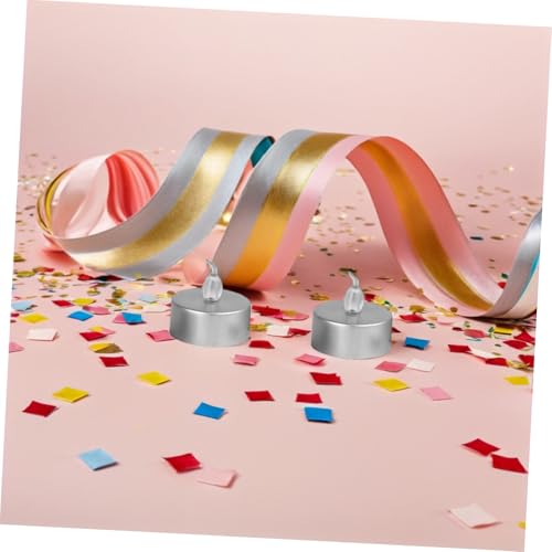 Lámparas compactas portátiles de velas LED sin llama para regalar en aniversarios 4