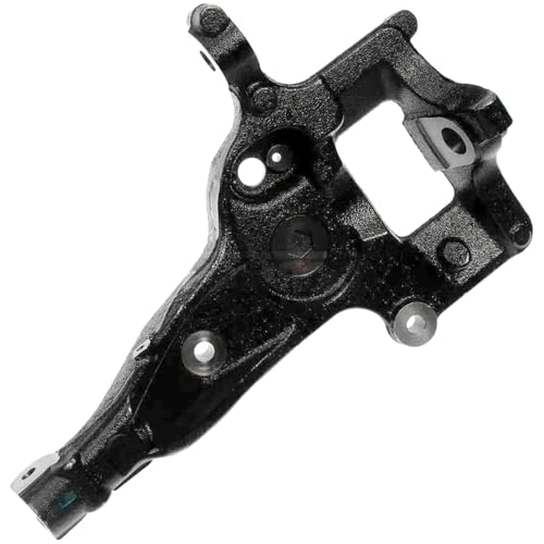 Image of Detroit Axle - RWD Front Left Steering Knuckle for Ford 2001-2009 Ranger [Front Coil Springs] Driver Side Steering Knuckle Assembly Replacement