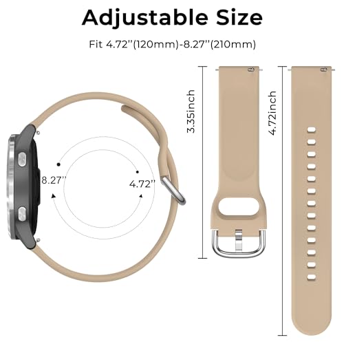 Image of Tobfit 18mm Silicone Watch Strap Compatible for Titan, Timex, Casio, Sonata,HMT etc,Quick Release Sport Loop Colorful Strap