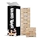 NWTY Tower Questions Game - 54 Fun Conversation Starters - Commands for Game Nights, Date Nights, & to Deepen Connections - A Spin on Fun Classic Games Like Tumbling Wooden Block Tower Games