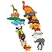 20-Piece Large Farm & Wild Animal Building Block Set – 20 Animal Figures Educational Toys – Compatible with All Major Blcoks Brands – Preschool STEM Toy for Toddlers 1–5