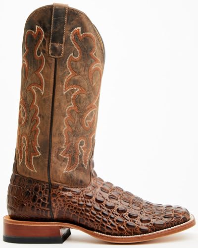 HORSE POWER Men's Nile Croc Western Boot Square Toe - HP1070 MOVE 8 EE US2