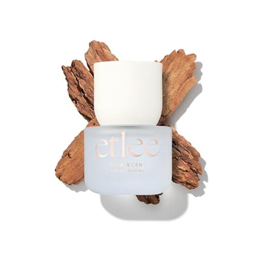 ETLEÉ Skin Scent Eau de Parfum 1.01oz, Woody Musky Long Lasting Perfume With Ambroxan & Cetalox, Layerable Luxury Fragrance for Women & Men for Everyday Wear, Clean Scents Made in Korea