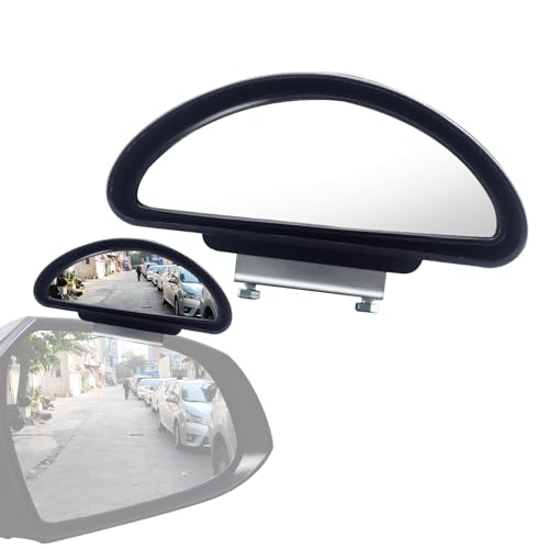 Image of Blind Spot Mirror Adjustable 360 Degree Car Side Mirror, HD Glass Rear View Mirror Exterior Accessories for Car SUV Frame Thickness Less than 5MM