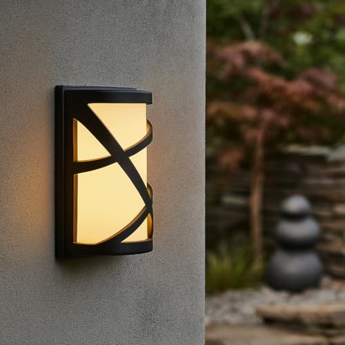 Applique murale extérieure OSAKA luminaire terrasse et jardin chaleureux