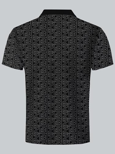 Image of Noble Monk Men's Regular Fit Polo T Shirt |Half Sleeves |Collar Tshirts T Shirt | Casual Tshirt
