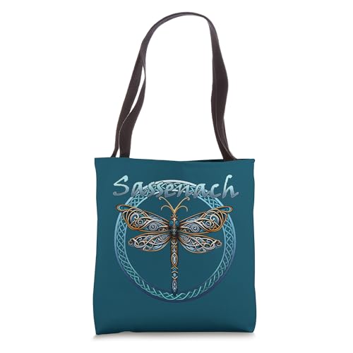 Bolso Tote Sassenach Gaelic Dragonfly Scottish Outlander