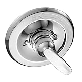Grifo de baño general, construcción de metal fuerte, fácil de instalar, moldura de manija de ducha, fácil de usar, para válvulas de ducha resistente al baño