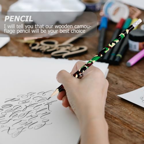 100 Lápices de Camuflaje para Dibujo y Escritura miniatura 3