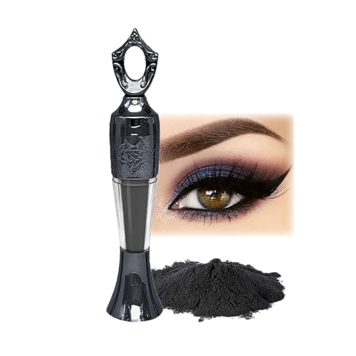 Image of Kohl Powder Eyeliner, Kohl Eyeliner Black Handmade Natural, Smudge-Proof Eye Liner in Cream Powder Form - Long-Lasting Waterproof Eye-liner Cream Powder For Eye Make-Up