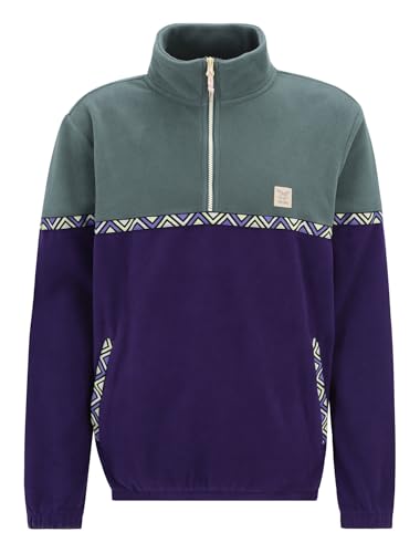 IRIEDAILY Monte Noe Troyer sweat col zippé jungle M