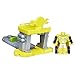 Playskool Heroes Transformers Rescue Bots Flip Racers Bumblebee Quick Launch Garage