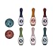 HERCHR Mini Kids Bowling Set 6Pcs Pins and 2Pcs Balls Youth Mini Bowling for Indoor Outdoor Sports Games Birthday Party Entertainment
