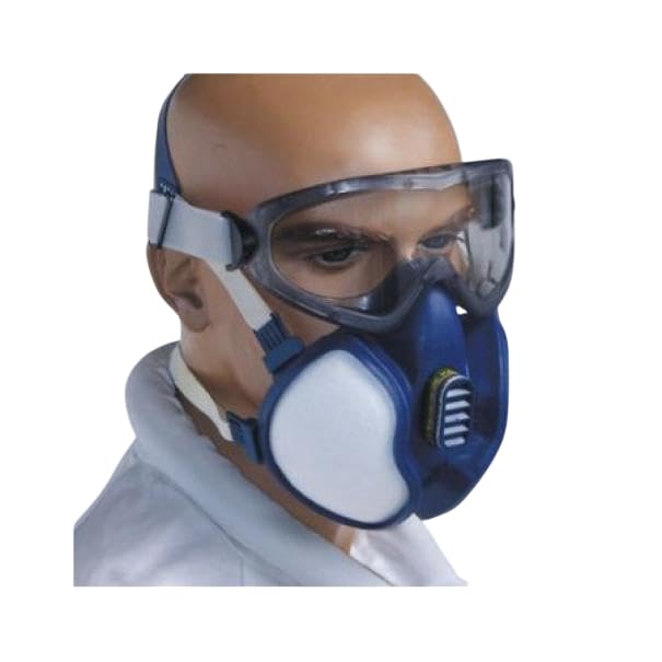 Maschera - Respiratore facciale, Kit con Occhiali-utile per trattamenti in Apicoltura