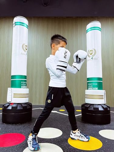 Boys 2 in 1 Athletic Active Leggings Boxing Fitness Sports Running Quick Dry Breathable BJJ Compression Pants4