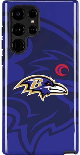 Skinit Impact Phone Case Compatible with Galaxy S24 Ultra - Officially Licensed NFL Baltimore Ravens Design