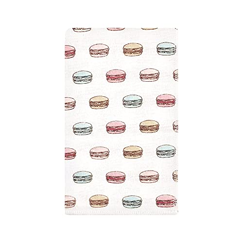 Image of Hudson Baby Unisex Baby Cotton Flannel Burp Cloths, Sweet Bakery, One Size