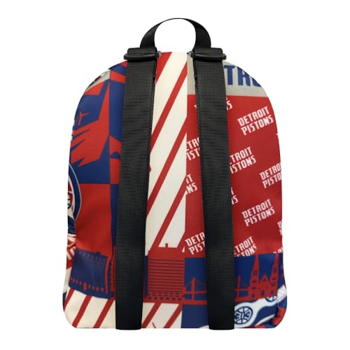 Pro Specialties Group Detroit Pistons Mini Backpack TM1850 Compact, Durable, and Stylish Bag for Everyday Use For adult3