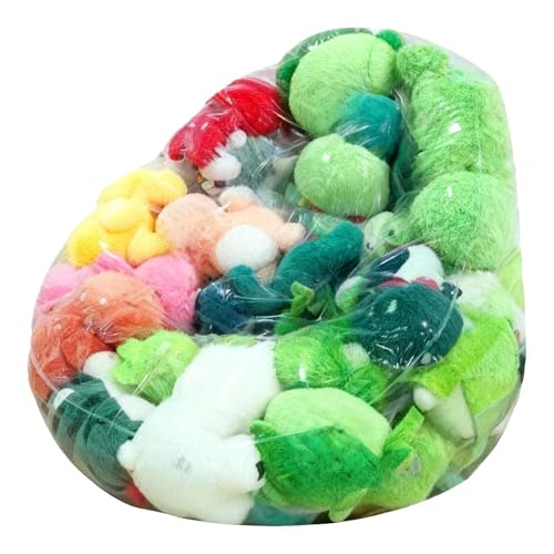 de silla puf – gran puf vacío impermeable, lavable, almacenamiento de bolsas para animales de peluche | para juguetes niñas adultas adolescentes dormitorio dormitorio dormitorio salón dormitorio