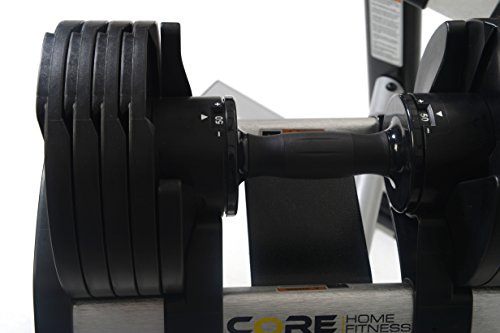 Core Fitness Adjustable Dumbbell Weight Set