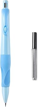 Blue Automatic Pencil with Refills Mechanical Pencil for Writing Drawing Sketching Mechanical Pencil Refills,Writing and Correction Supplies