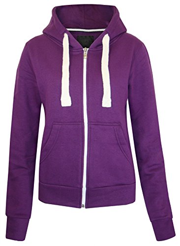 Felpa con Cappuccio Unisex Casual a Maniche Lunghe...