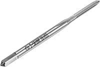 Vista 3 de uxcell Macho de la máquina #2-56 UNC UNC Rosca 2B Clase 3 Flautas Tornillo de acero de alta velocidad roscado herramienta de roscar 3 unids