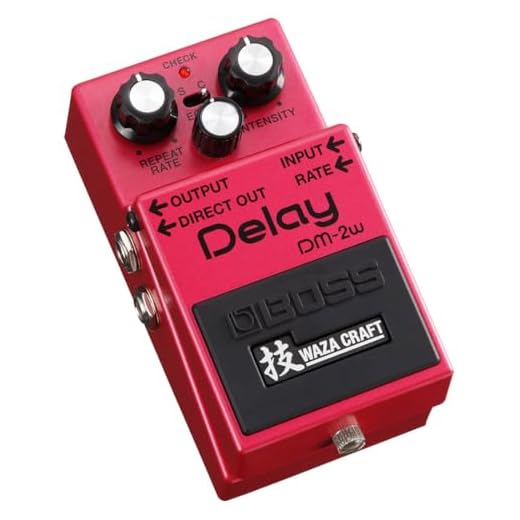 BOSS DM-2W Innovación Waza Craft para disfrutar de una fantástica experiencia sonora analógica