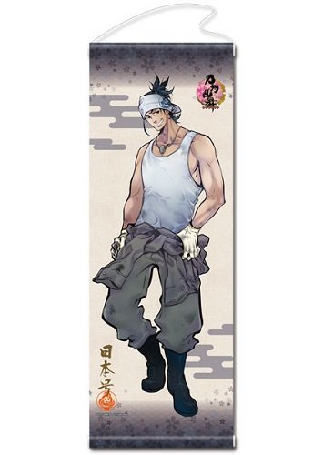 Amazon.co.jp: 刀剣乱舞-ONLINE- タペストリー(内番)47:日本号