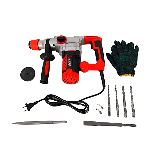 SDS - Plus Bohrhammer Bohrmaschine Meisselhammer Schlagbohrer 2200W Mit Aufbewahrungsbox – Bild 3