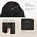 AISI BEAUTY Black Ponytail Extension Curly Drawstring Ponytail for Women 18 Inch Curly Wavy Synthetic Hair Ponytail for Daily Party Use