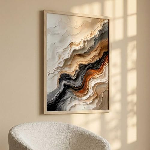 Image of kotart Aesthetic Art Home Decoration Painting | Paintings With Frame For Living Room Bed Room Hotel Wall Decor Digital Reprint (14X20 inch)