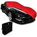 C5 Corvette Ultraguard Car Cover for Indoor/Outdoor Protection Red/Black