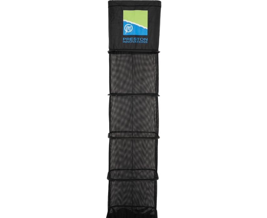 Preston Innovations Dura Keepnet 4m Quick Dry Mesh | Extremely Robust and Durable Match Keepnet | Aluminium Rings to Protect the Inner Net | Easy to Use Adjustable Angle Lock Mechanism | Code P0140076