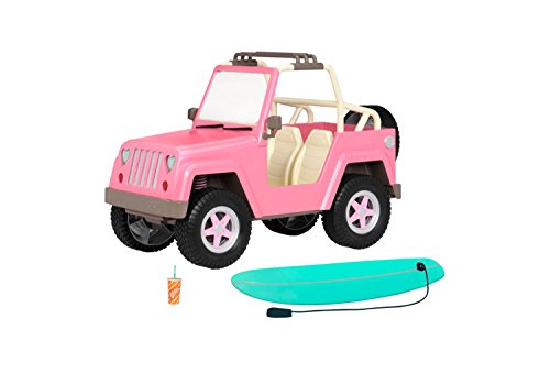 Our Generation by Battat- Og Off Roader 4x4 Electronic Jeep for 18" Dolls- Toys, Clothes & Accessories for Girls 3-Year-Old