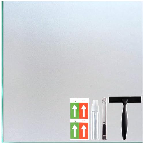 Coavas Frosted Glass Window Privacy Film, Static...