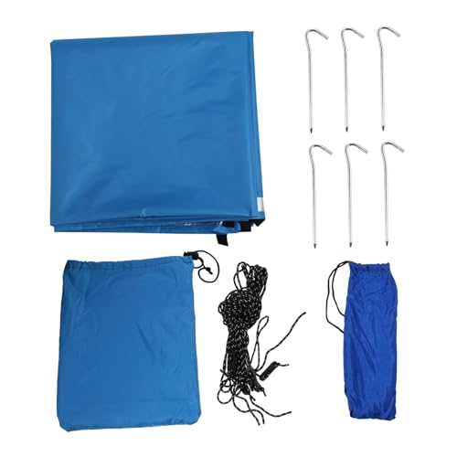 BIUDECO Uv Protective Camping Tent Tarp Rain Fly 50% Shade Rate Easy to Fold Perfect for Hammocks Outdoor Activities