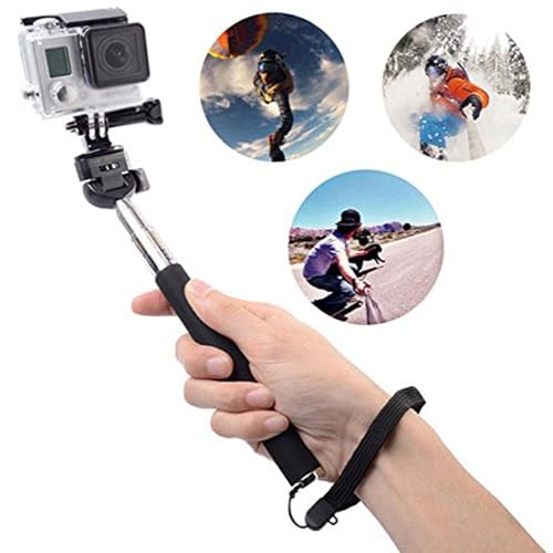 Image of Action Pro Accessories Kit Compatible with GoPro-13 /12 /11 /10 /9 /8 /7 /6 /5 /4 /3+ /Session /SJ4000 /SJ5000 /SJ6 /Xiaomi /Yi-Flotation Handle+Head Strap+Chest Strap Action Camera
