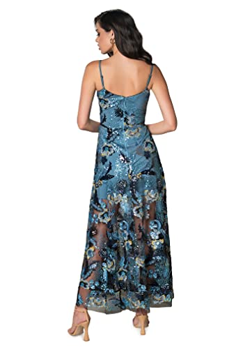 Image of Dress The Population Womens Umalina Fit and Flare Maxi DressSpecial Occasion Dress