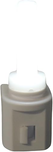 Miniatura 7 de Dependable Industries inc. Essentials Juego de 2 interruptores de luz nocturna de concha de mar blanca, con certificación UL, adecuados para baño,