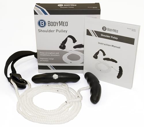 BodyMed Shoulder Pulley – at-Home Rehab System – Over-The-Door Physical Therapy Equipment –...