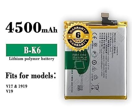 Image of THE BATTERY STORE Original B-K6 Battery for Vivo V17 /1919 / V19 Battery with 6 Month Warranty**** (PPP171)