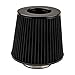 Torchbeam Cold Air Intake Filters System Kits Fit for 325i/330Ci/325Ci/330i/325xi/330xi 2001-2005, 323i/328i 1998-2000, 323Ci 2000, 323is/328is 1998-1999, Aluminum Filter System Replacement Black