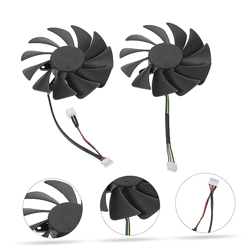 TEHAUX par de ventiladores de refrigeración para GPU miniatura 5