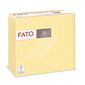 Fato Star Champagner Servietten 38x38 40 Stück