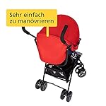 Safety 1st Buggy Kiplo, kompakter zusammen-klappbarer Kinderwagen mit abnehmbarem Verdeck mit Sitz- und Liegeposition, ab der Geburt bis ca. 3 Jahre, Blue Lines, blau